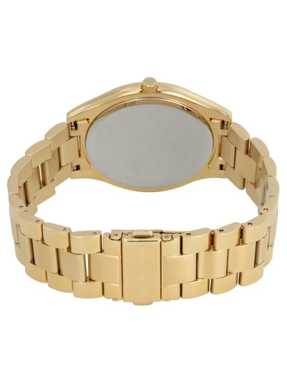 NWT Michael Kors Runway Champagne Dial Ladies Watch